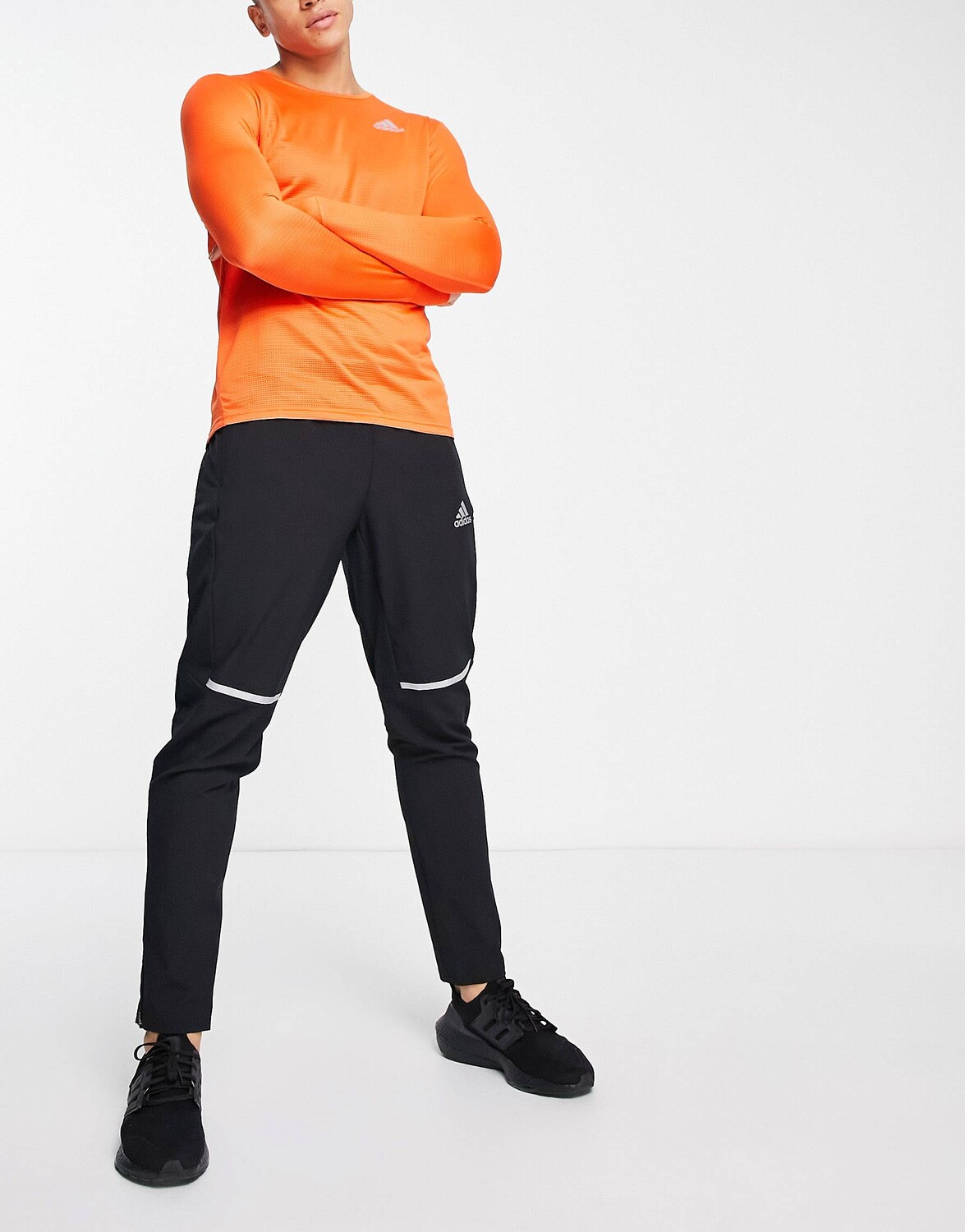 

Черные джоггеры adidas Running Own The Run