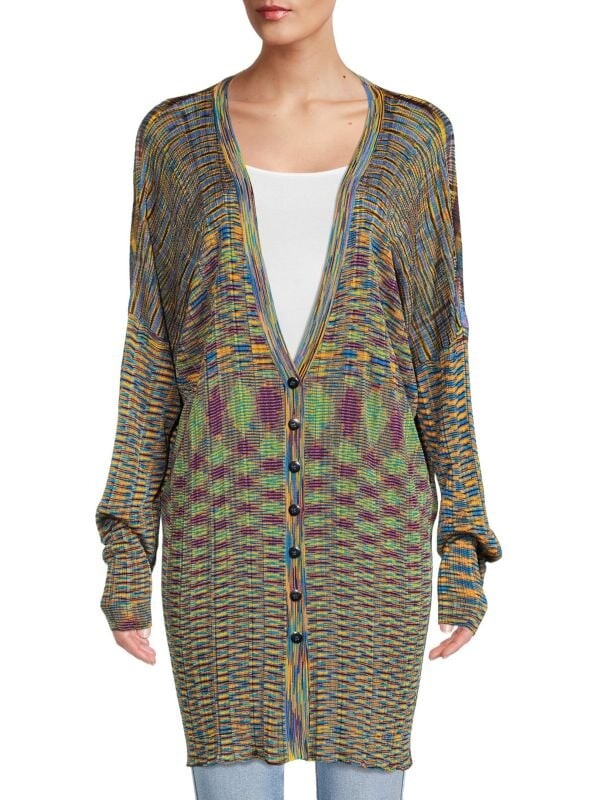 

Узорчатый кардиган Missoni Green multi