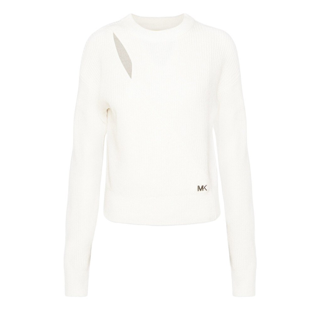 

Джемпер Michael Kors Key Hole Cutout, белый