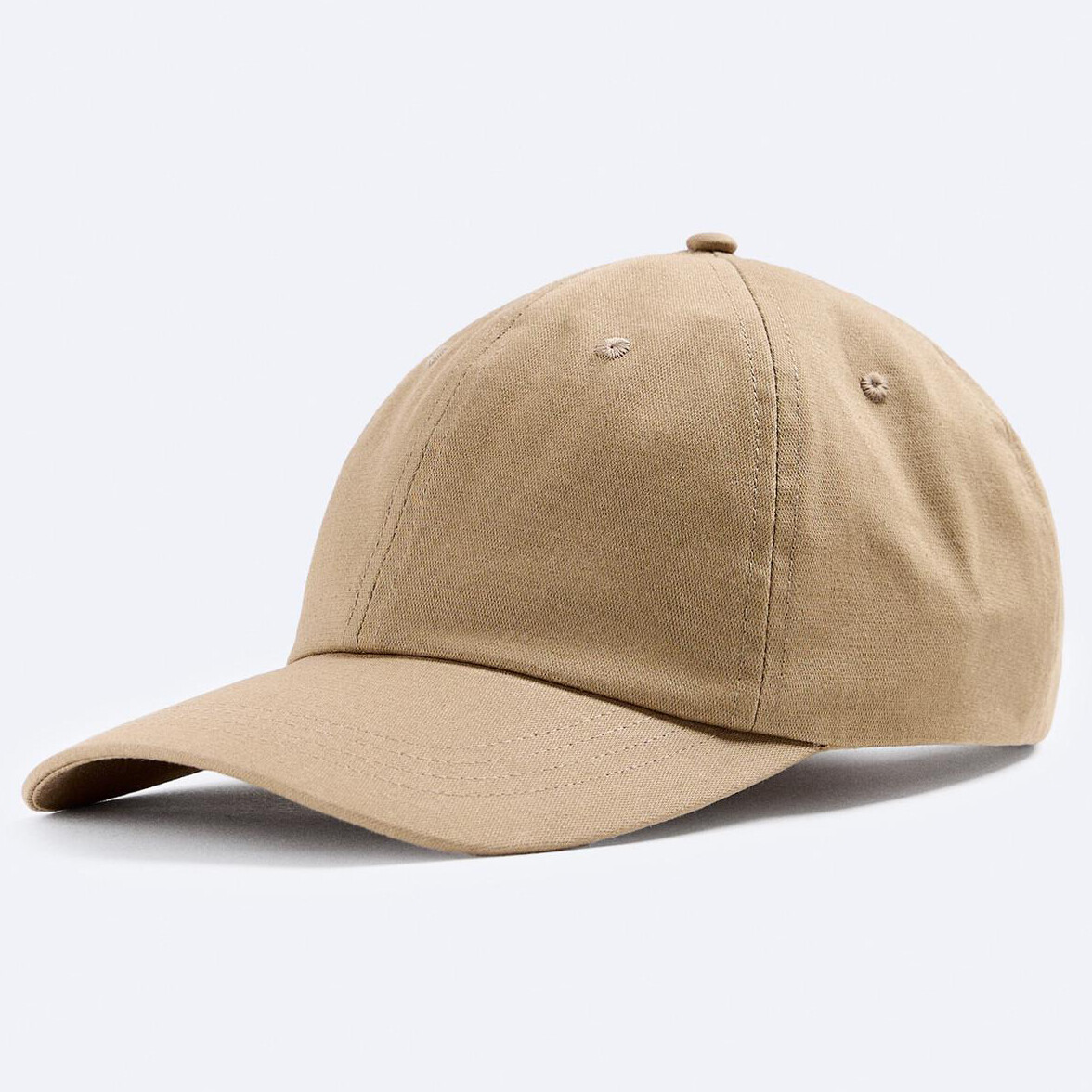 

Бейсболка Zara Basic, бежевый