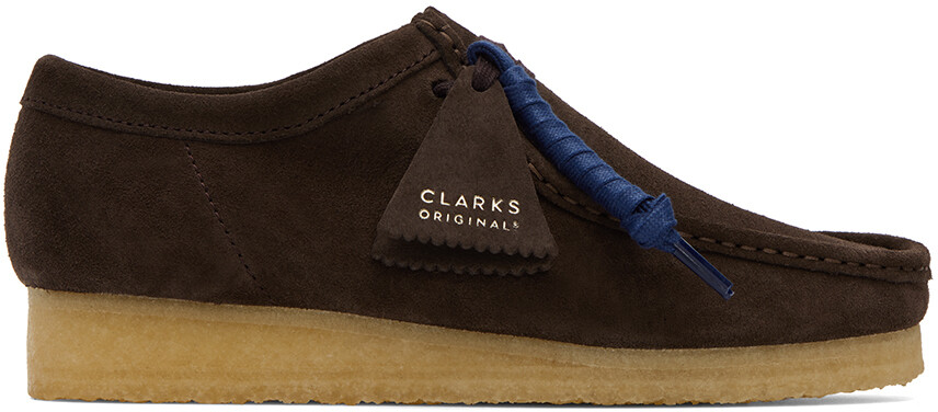 

Коричневые дерби Wallabee Clarks Originals