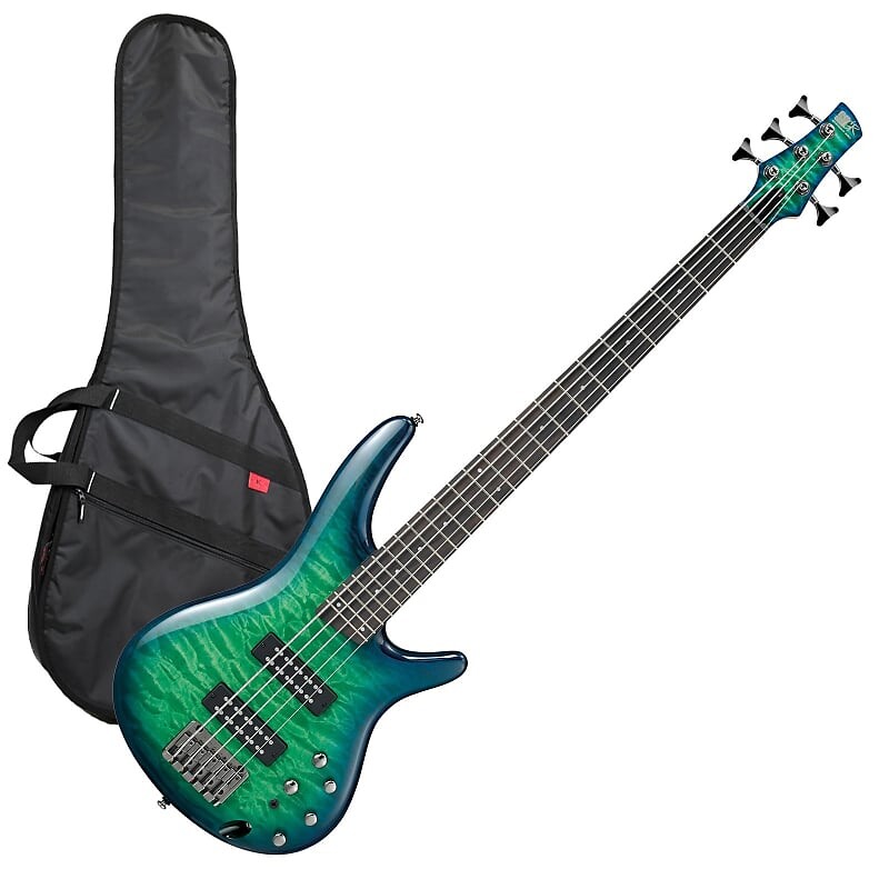 

Ibanez SR405EQM 5-струнная бас-гитара - Blue Burst PERFORMER PAK SR405EQMSLG