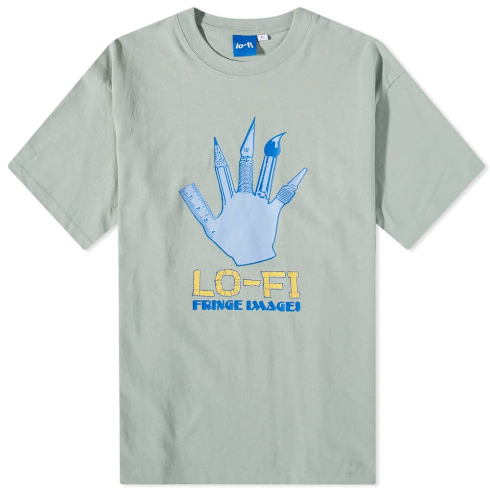

Футболка Lo-Fi Fringe Images Tee, Серый