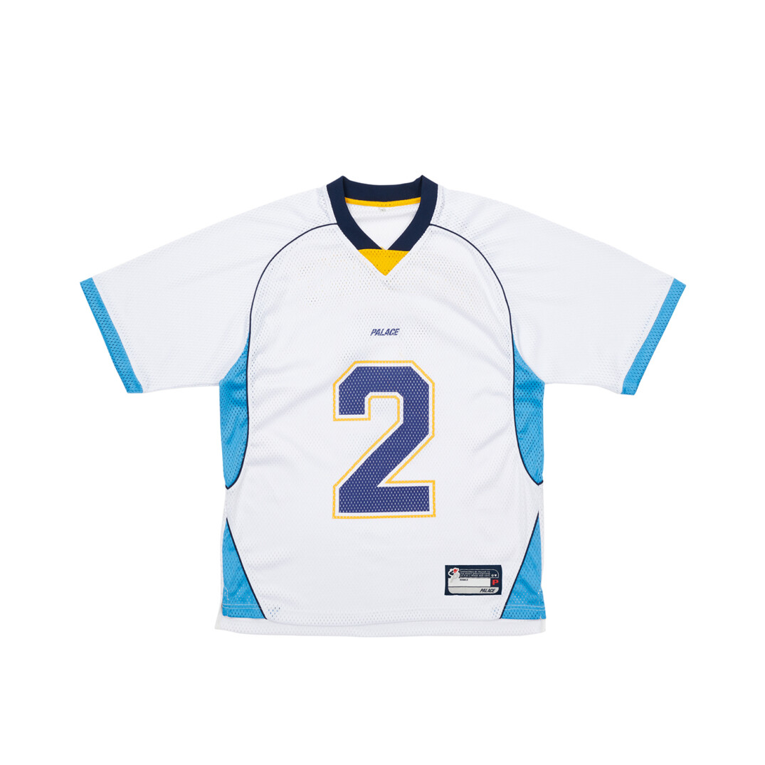 

Футболка Palace Mesh Football, белый