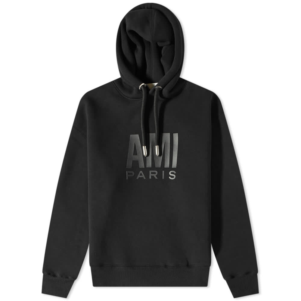 

Толстовка AMI Paris Popover Hoody, Серый