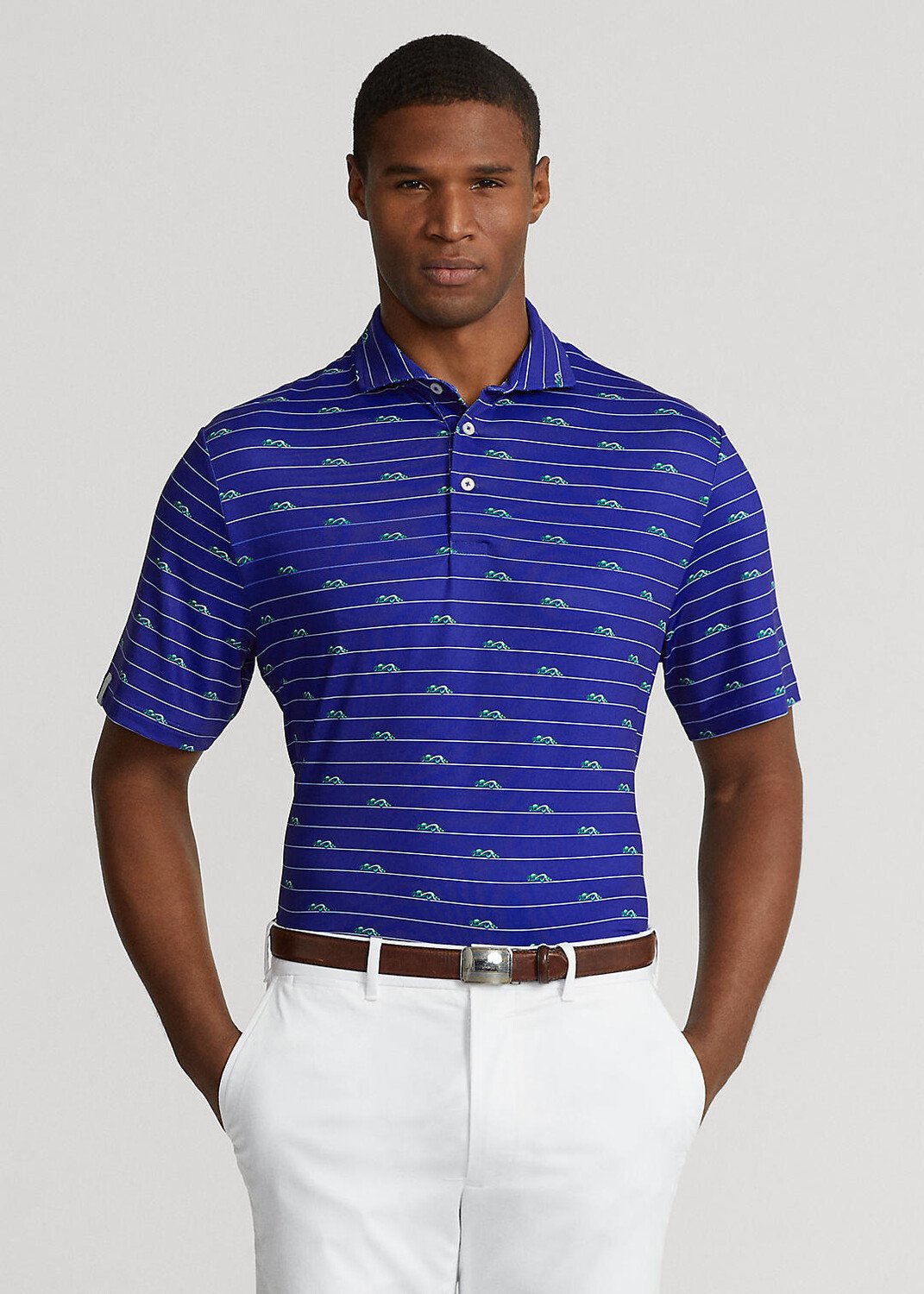 

Рубашка поло с принтом Classic Fit Performance Ralph Lauren