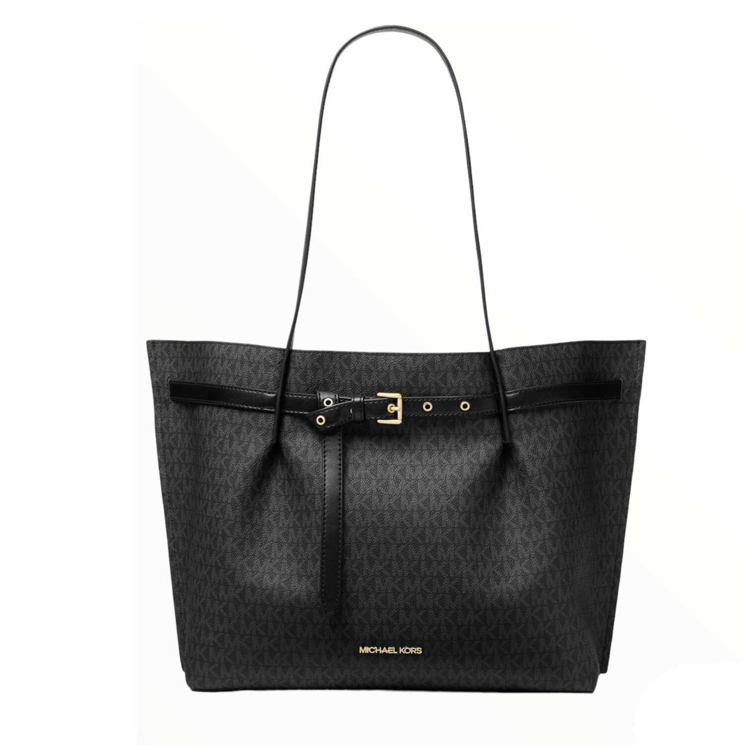 

Сумка Michael Michael Kors Emilia Large Logo Tote, черный