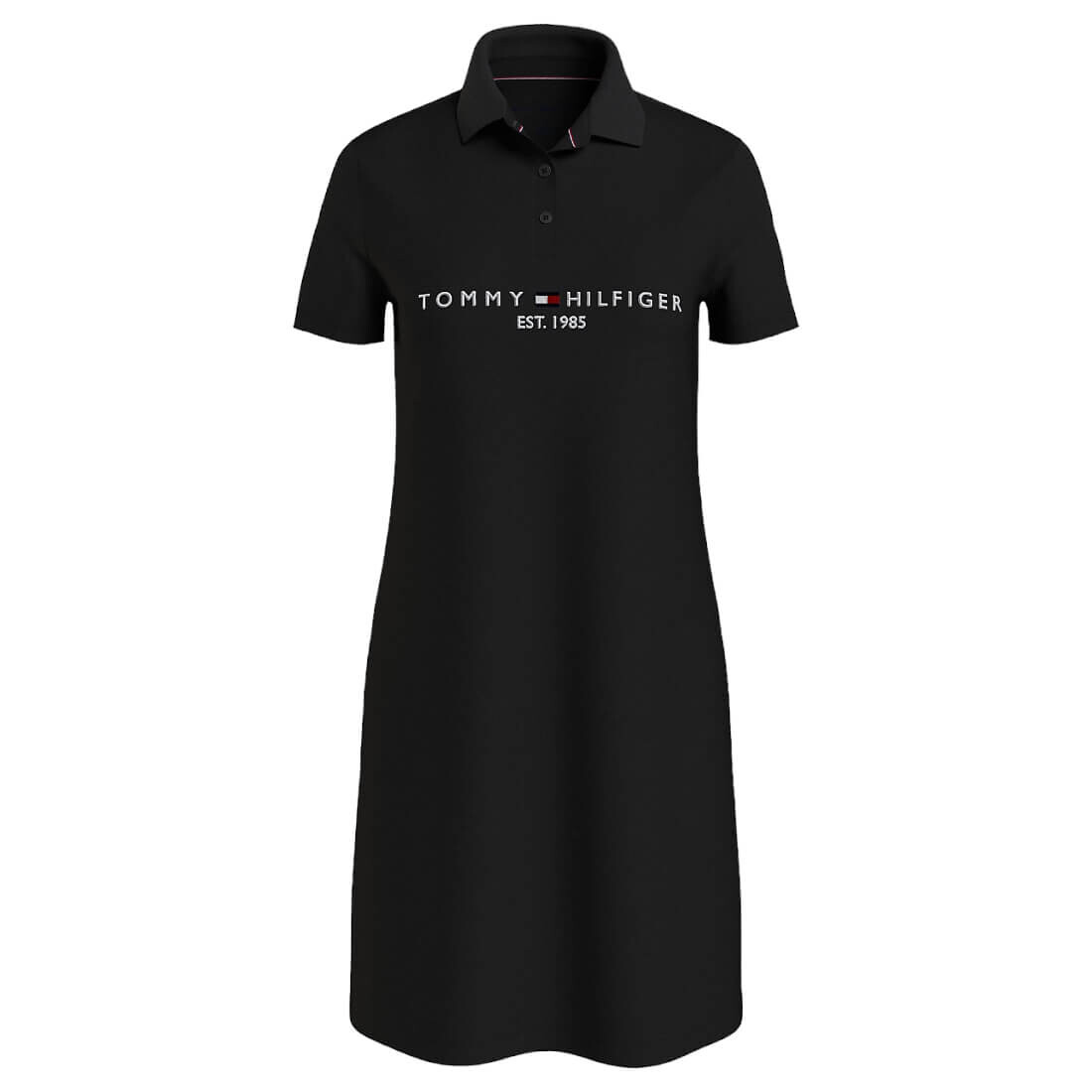 

Платье-поло Tommy Hilfiger Tommy Logo, синевато-черный