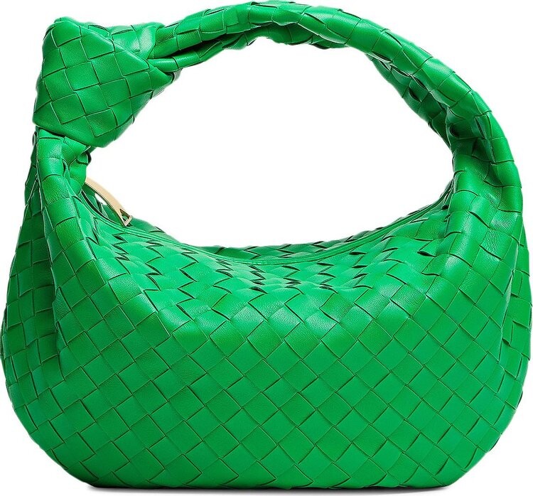 

Сумка Bottega Veneta Teen Jodie Bag Parakeet/Gold, зеленый
