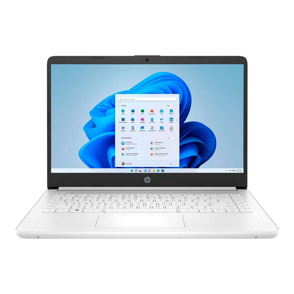 Ноутбук HP Laptop 14-dq0052dx, 14, 4Гб/64Гб, Intel Celeron N4120, Intel UHD Graphics, белый, английская клавиатура ноутбук hp 14 dq0060nr 14 hd сенсорный 4гб 64гб celeron n4020 угольно черный английская клавиатура