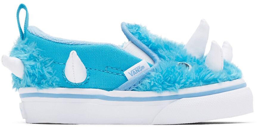 

Кроссовки Baby Blue Monster Slip-On с V-образным вырезом Vans