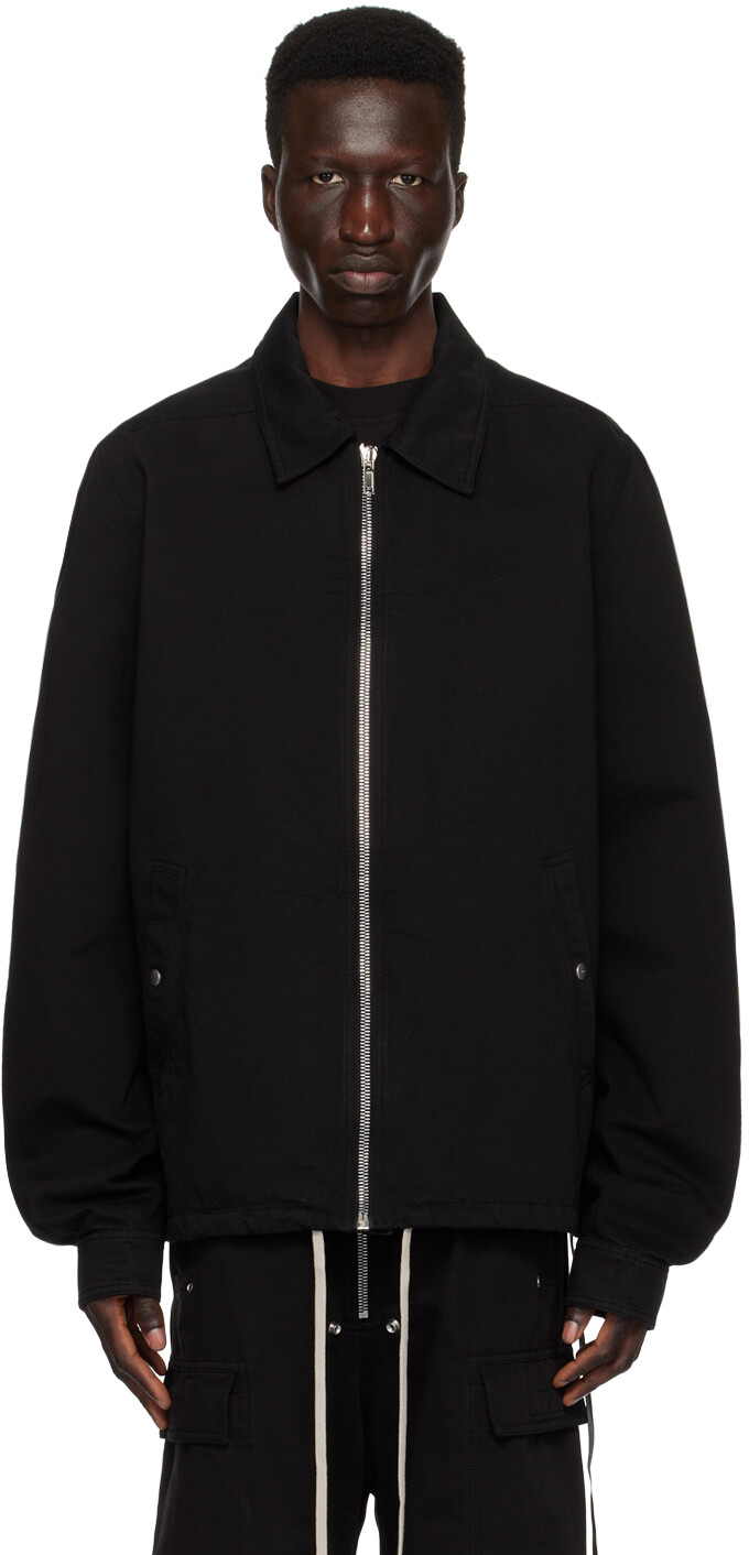 

Черная куртка на молнии Rick Owens Drkshdw