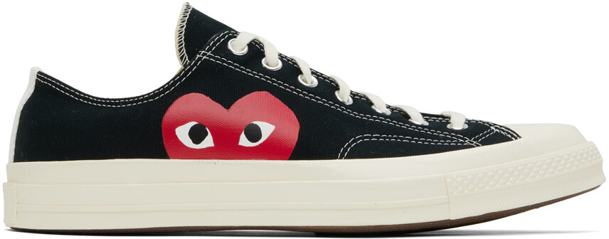 

Черно-белые низкие кеды Converse Edition PLAY Chuck 70 Comme des Garçons Play, Черный