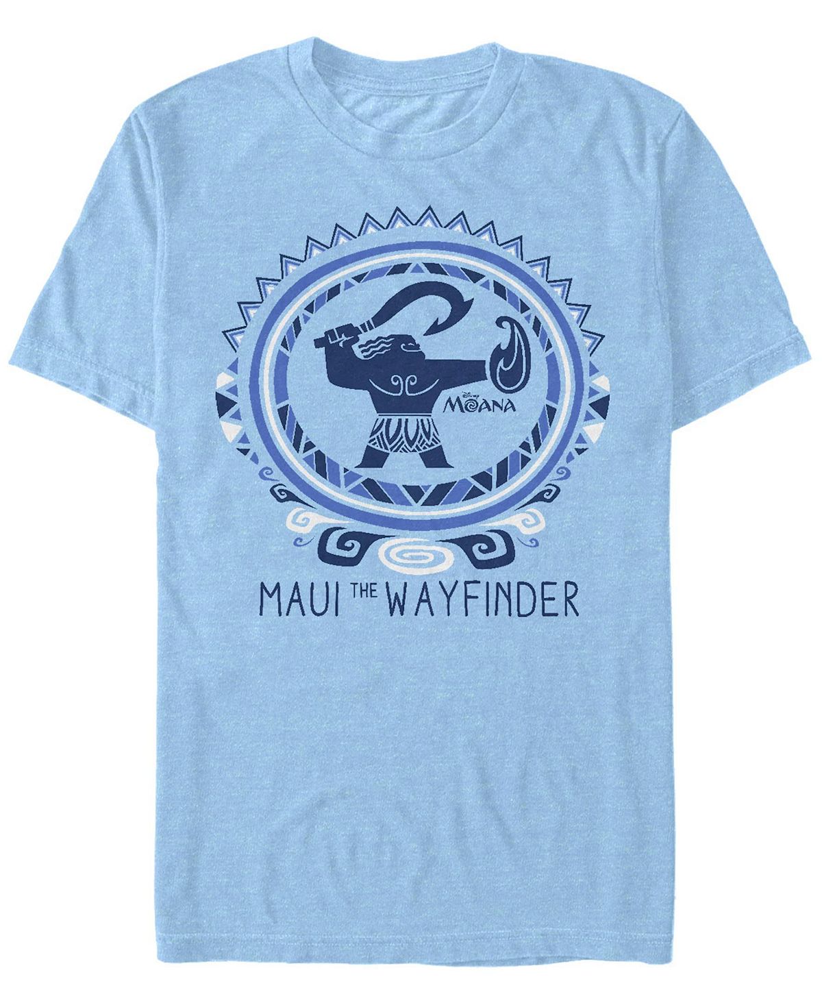 Мужская футболка с круглым вырезом с короткими рукавами maui the wayfinder Fifth Sun, светло-синий рюкзак пуа и хей хей синий с usb портом 3