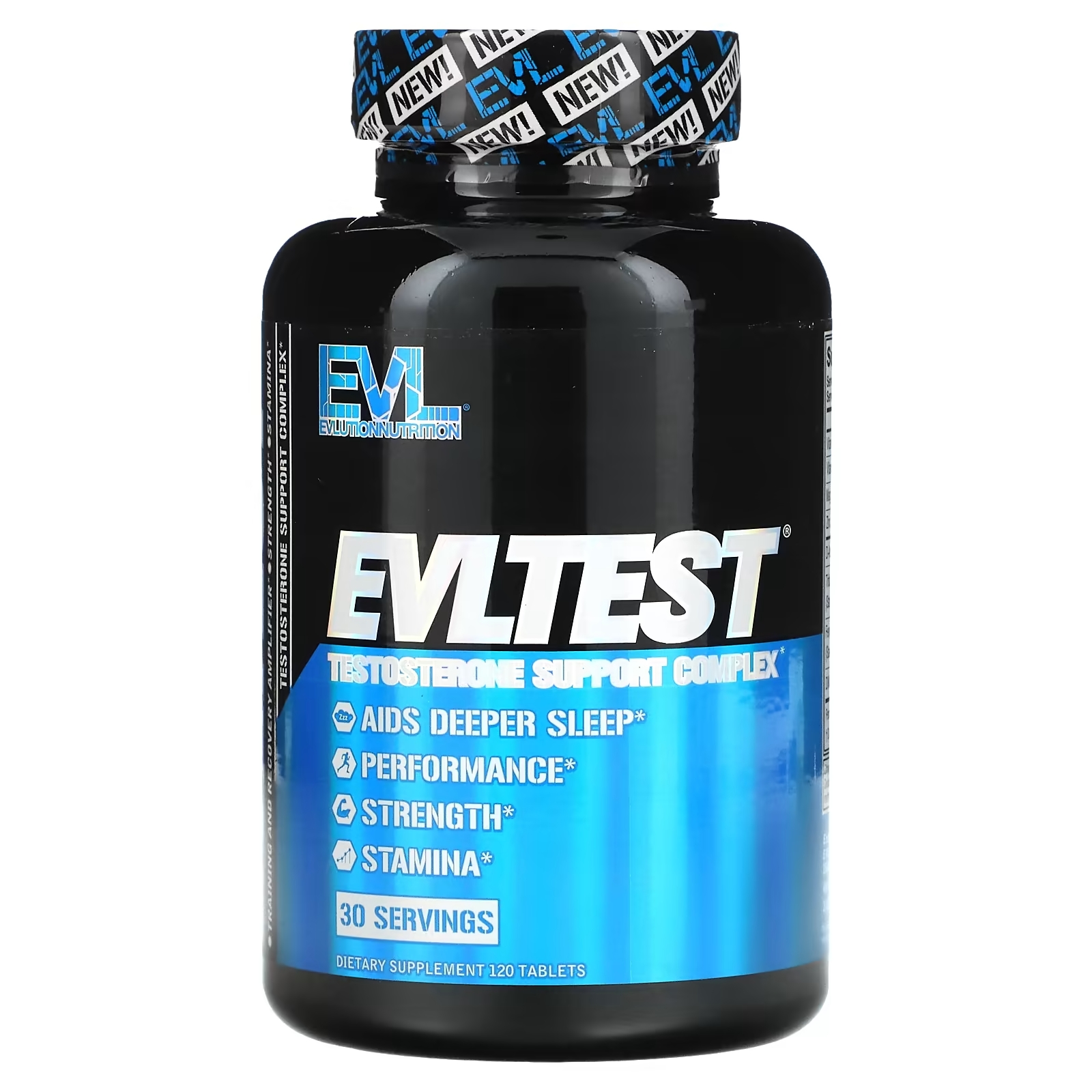 Комплекс Тестостероновой Поддержки EVLution Nutrition EVLTest, 120 таблеток