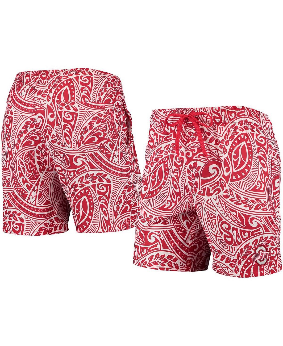 

Мужские шорты для плавания scarlet ohio state buckeyes biff Colosseum