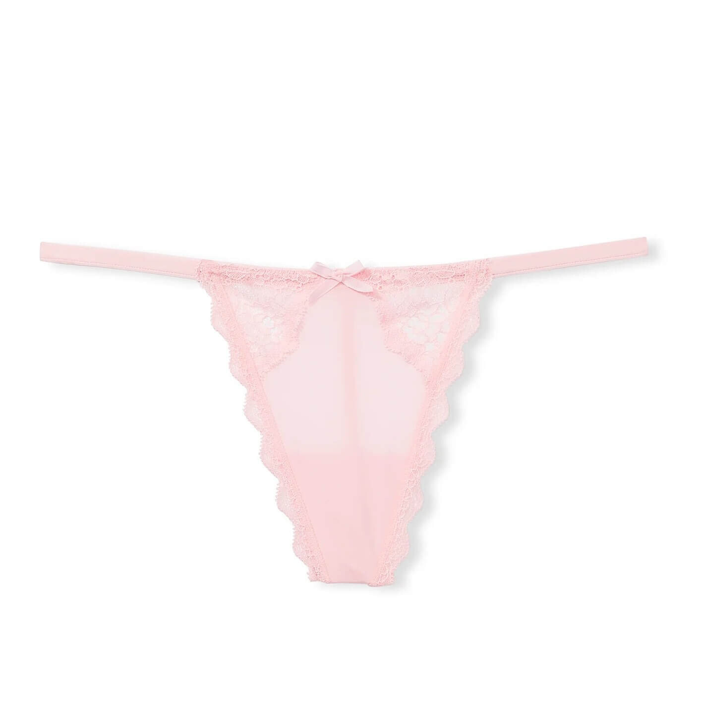 

Трусики-стринги Victoria's Secret Dream Angels Lace-Trim, розовый