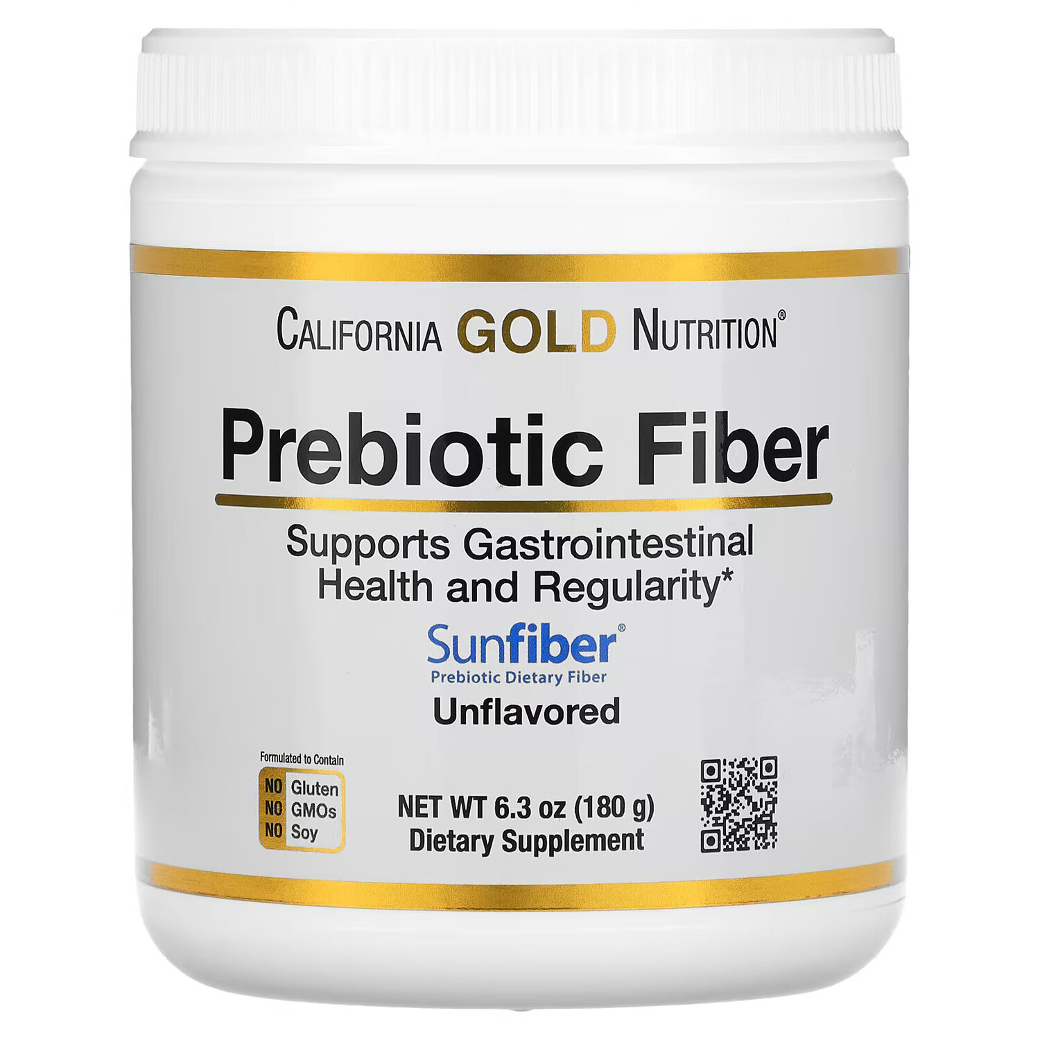 

Пребиотическая клетчатка California Gold Nutrition, 180 г