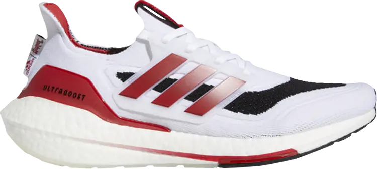 

Кроссовки Adidas UltraBoost 21 'NCAA Pack - Nebraska', красный