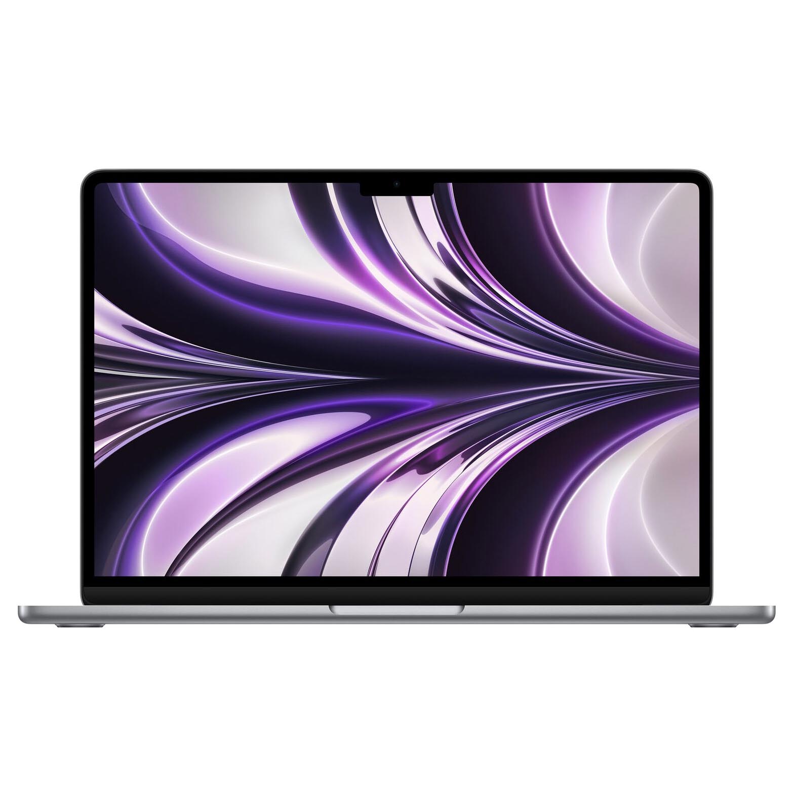 Ноутбук Apple MacBook Air 13.6'' M2 (2022) MLXX3, 8 Гб/512 Гб, Space Gray, английская клавиатура - фото