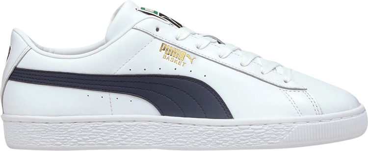 Кроссовки Puma Basket Classic 21 White Peacoat, белый