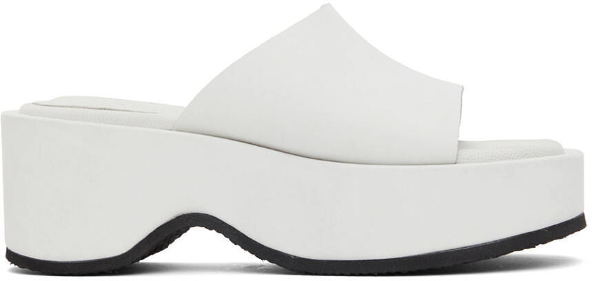

Эксклюзивные серые сандалии SSENSE Joy COMME SE-A