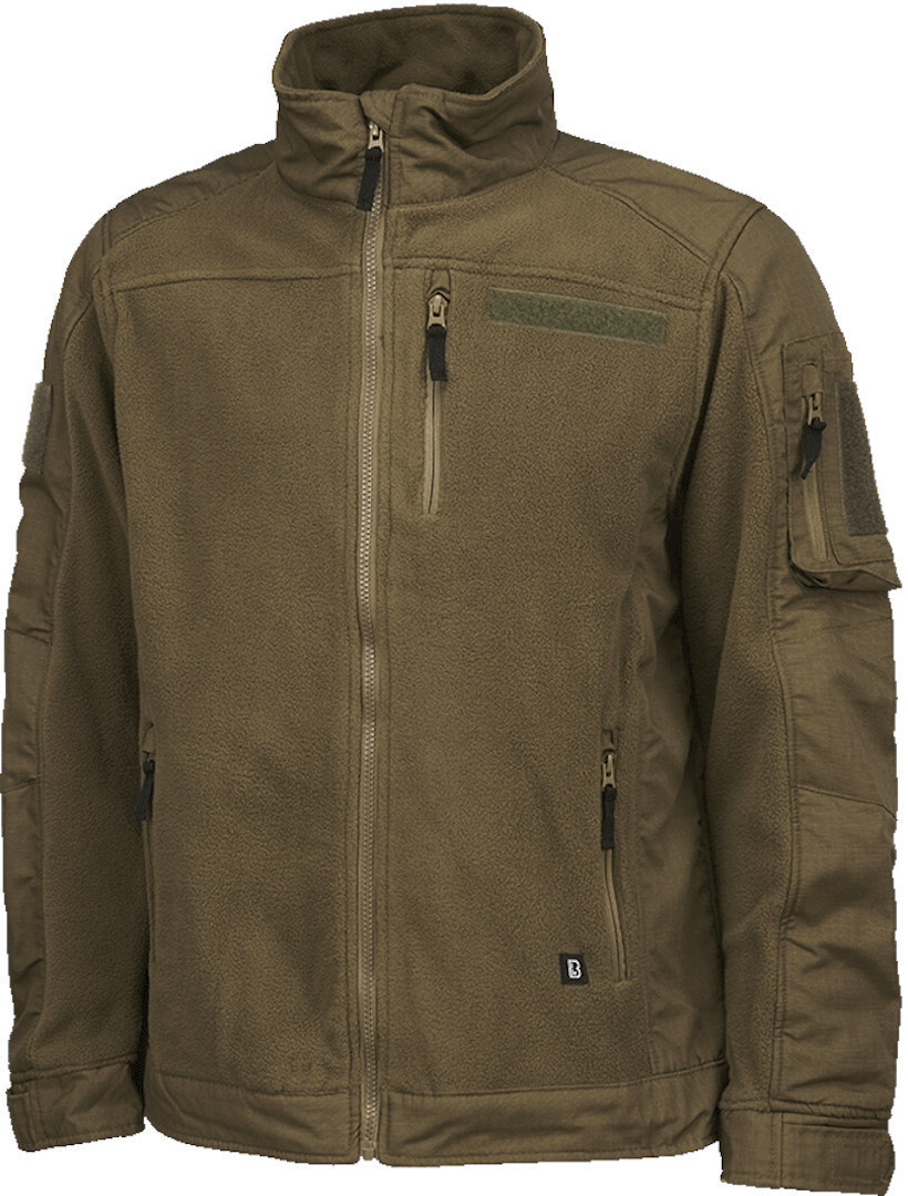 Куртка Brandit Ripstop Fleece водоотталкивающая, оливковый