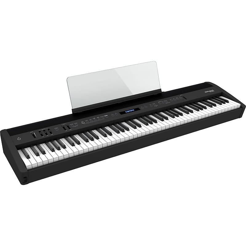 цифровое пианино roland fp 60x wh Цифровое сценическое пианино Roland FP-60X, черное FP-60X-BK