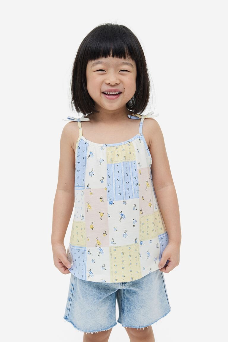 

В упаковке 5 топов из хлопкового джерси H&M