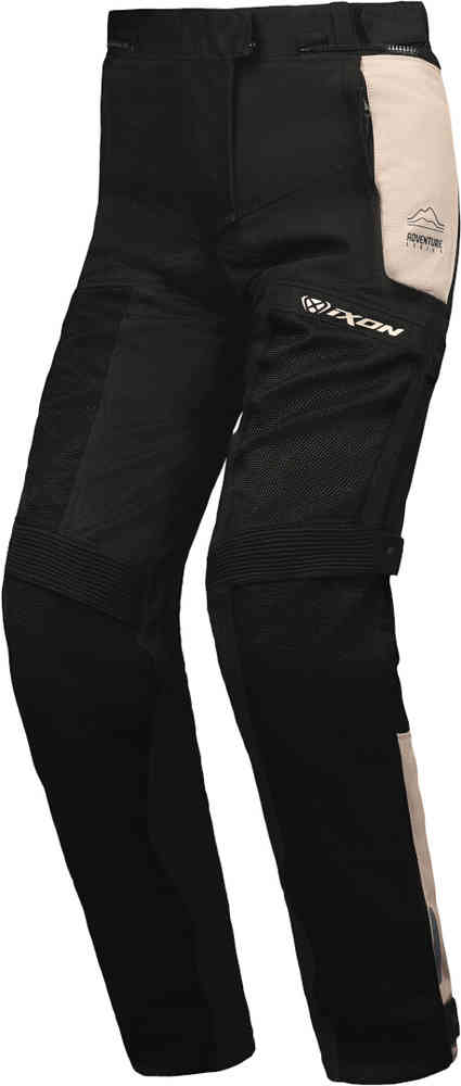 цена M-Njord Женские мотоциклетные текстильные брюки Ixon, черный/бежевый