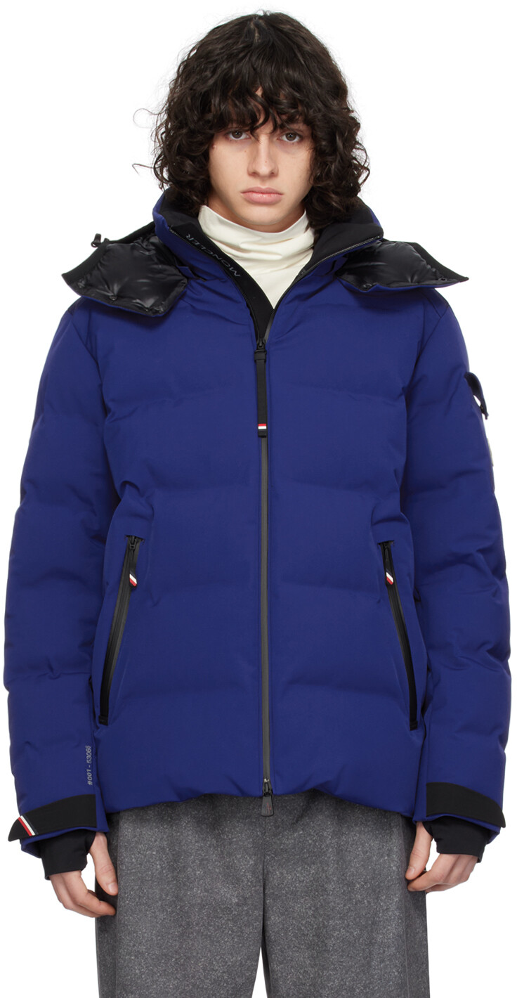 

Темно-синий пуховик Montgetech Moncler Grenoble