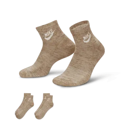 

Носки Nike Everyday Plus Cushioned Ankle, цвет Coconut Milk/White
