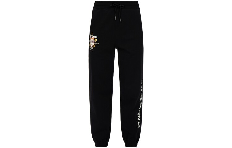 

Трикотажные спортивные штаны женские черные Evisu