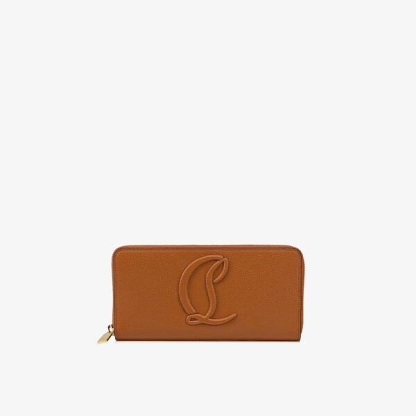 

Кожаный кошелек By My Side Christian Louboutin, цвет cuoio