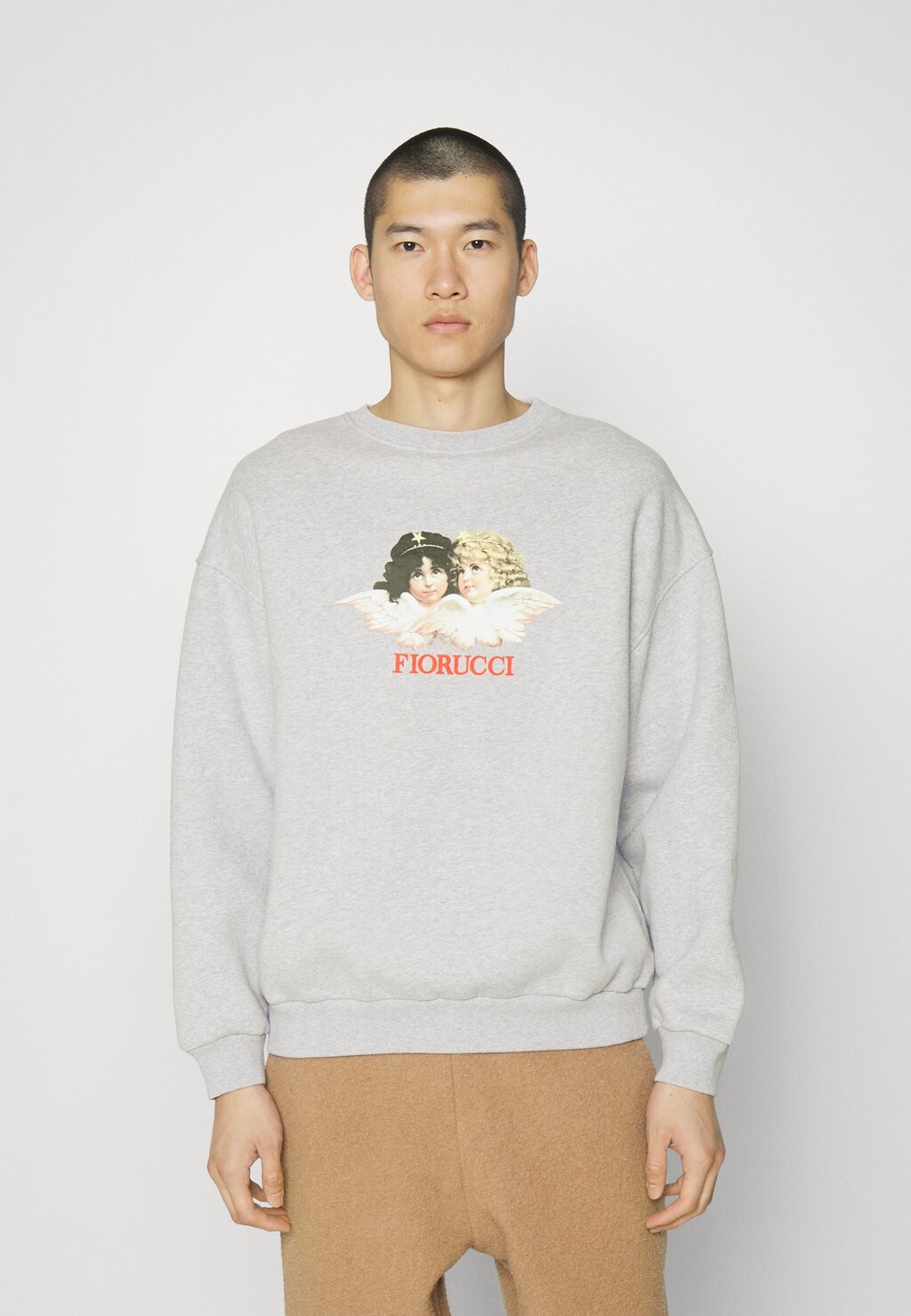 

Толстовка CREW NECK HEATHER Fiorucci, серый