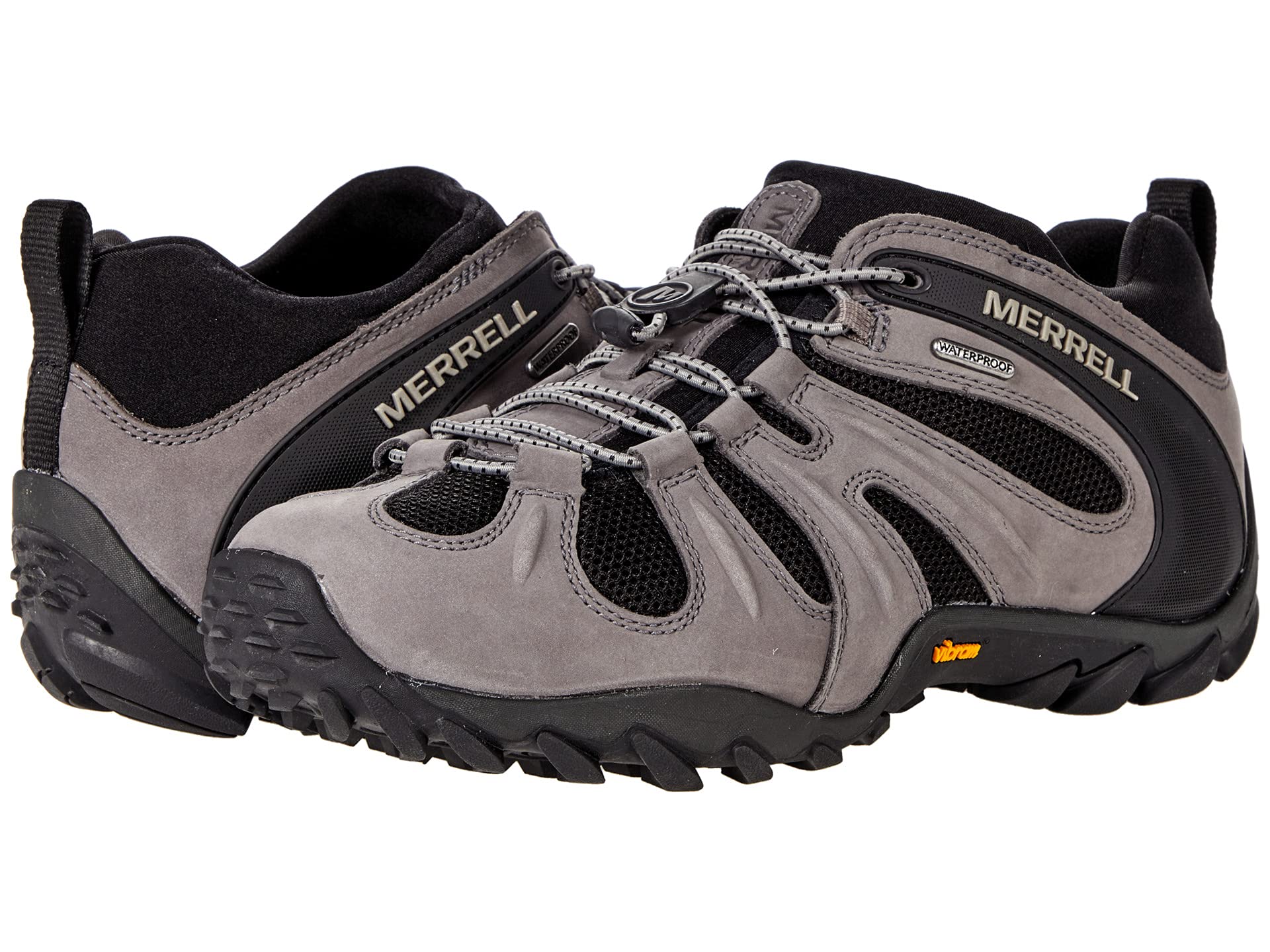Треккинговые ботинки Merrell Cham 8 Stretch Waterproof, серый