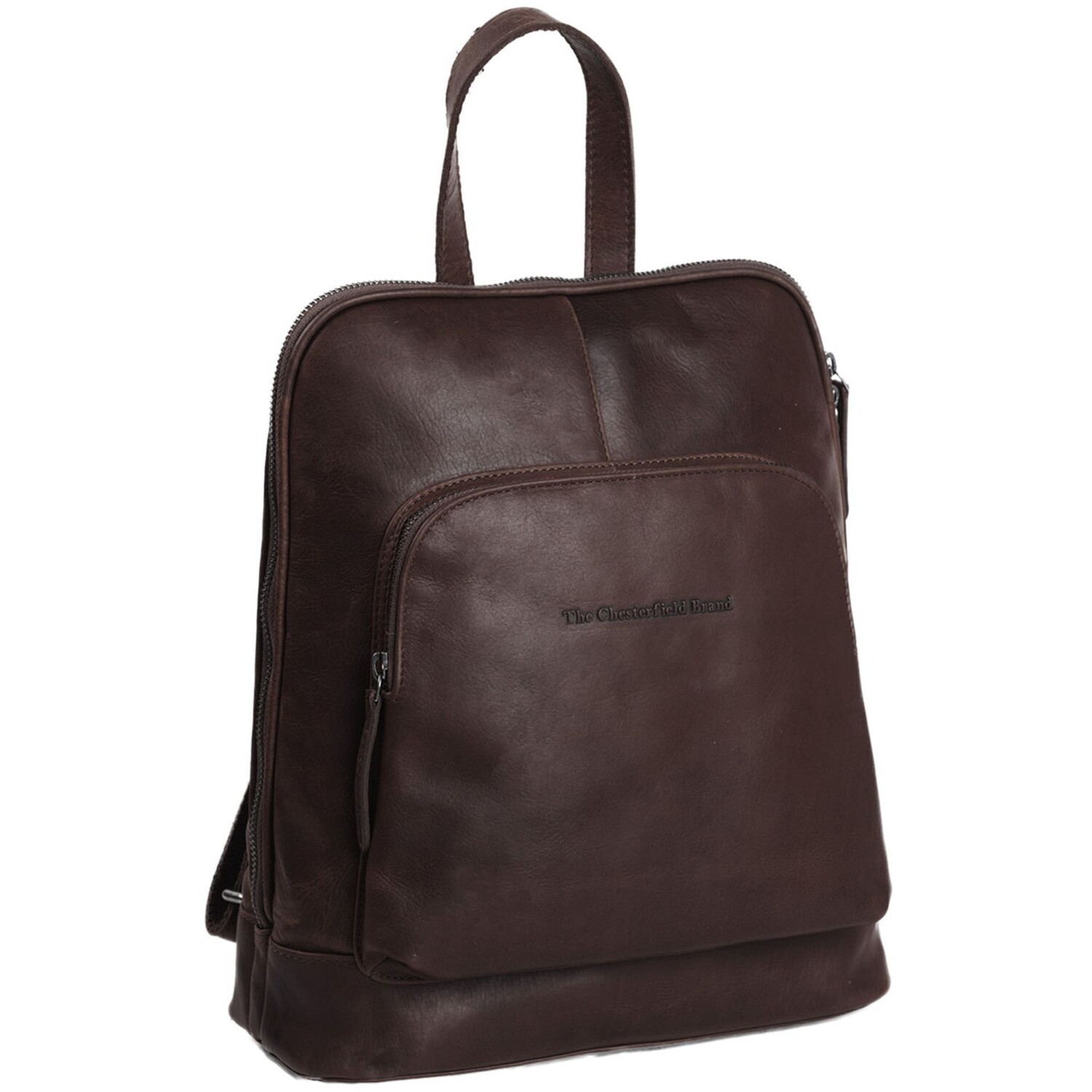 

Рюкзак The Chesterfield Brand Wax Pull Up City Leder 34 cm, коричневый