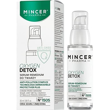 цена Mincer Pharmaceutique Кислородная детокс-сыворотка против морщин 30 мл, A Mincer Pharma