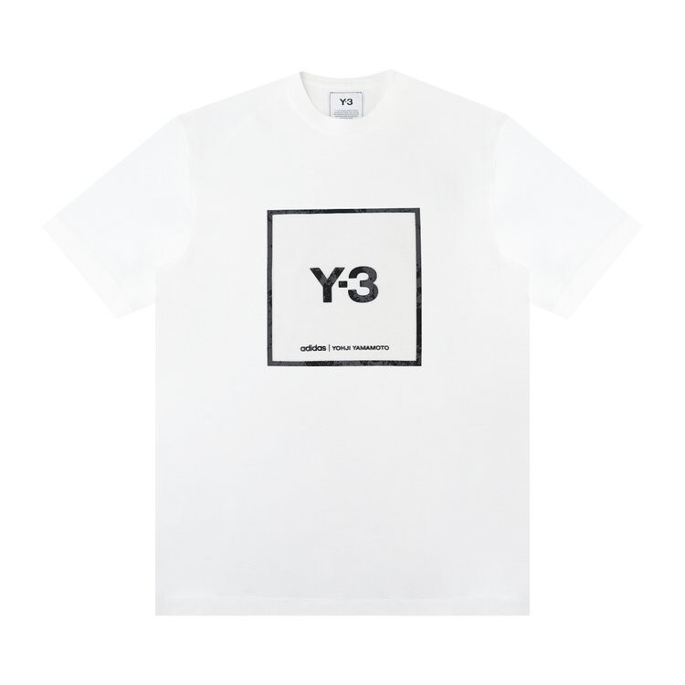 

Футболка Y-3 Square Graphic Tee 'White', белый
