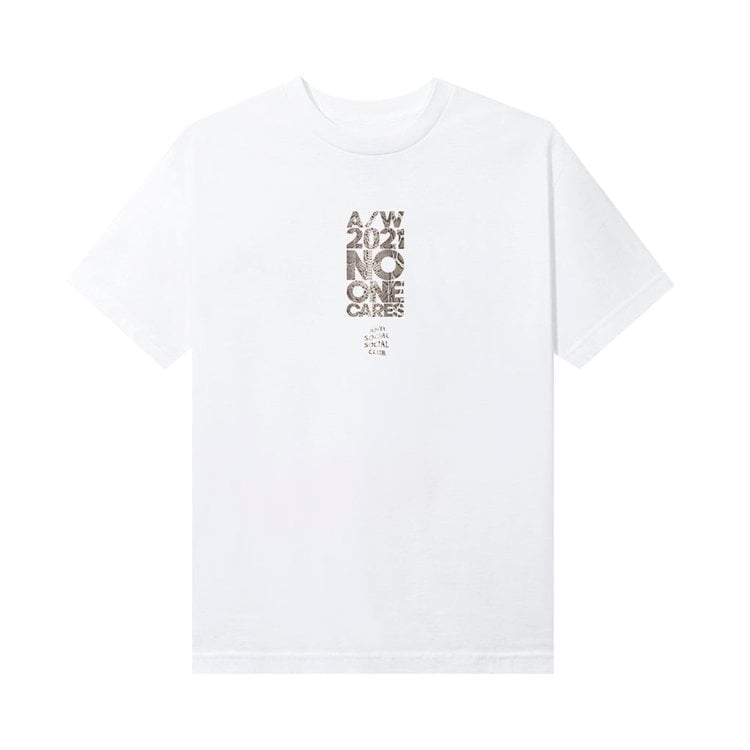 Футболка Anti Social Social Club No1 Curr Tee 'White', белый - фото