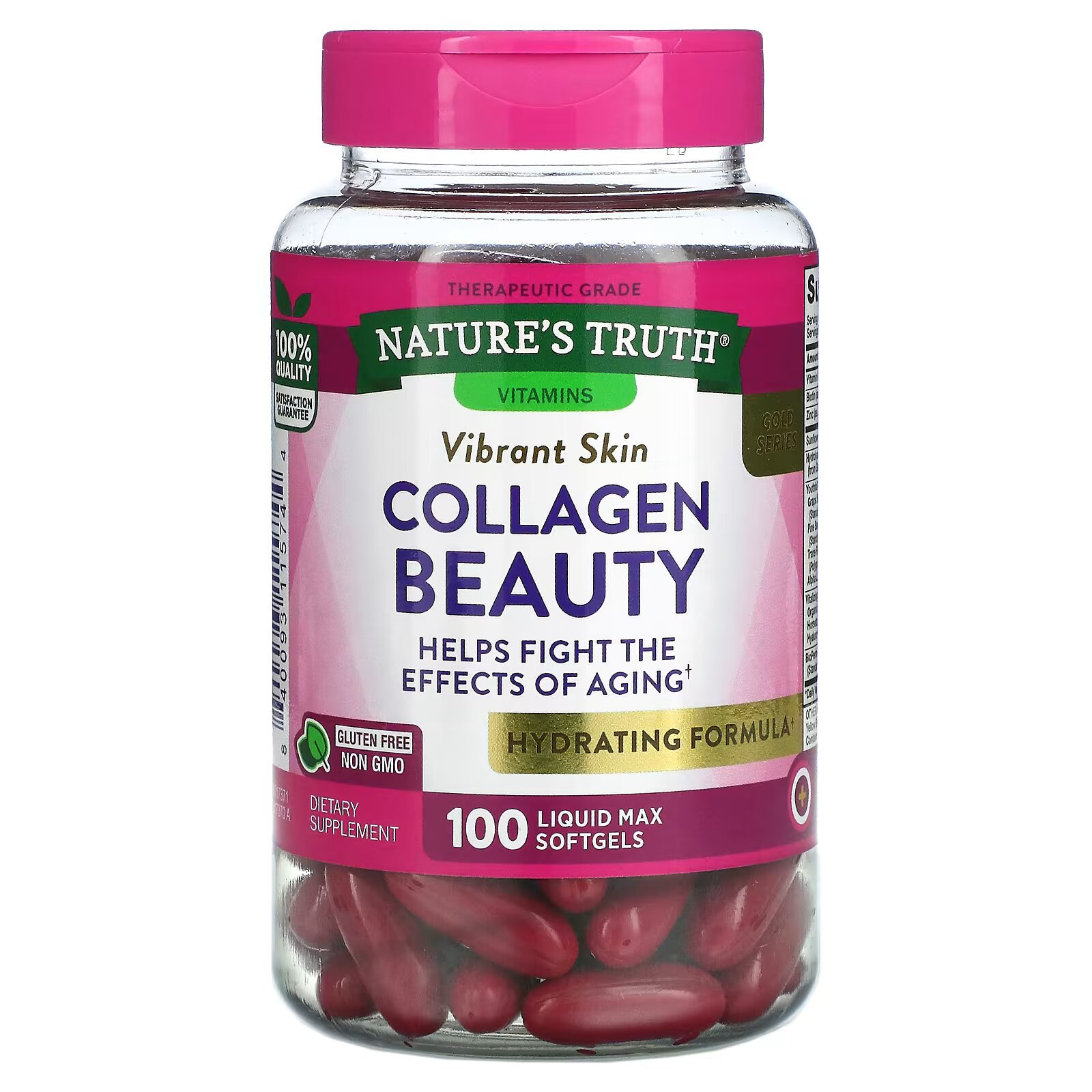 Nature's Truth, Collagen Beauty, 100 капсул Liquid Max - фото