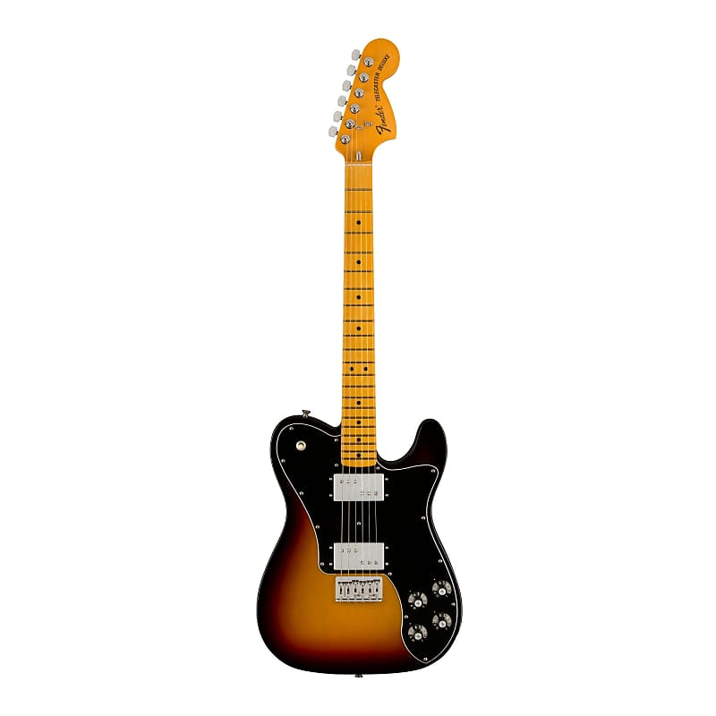 6-струнная электрогитара Fender American Vintage II 1975 Telecaster Deluxe (3 цвета Sunburst) Fender American Vintage II 1975 Telecaster Deluxe 6-String Electric Guitar гитара fender american vintage ii 1961