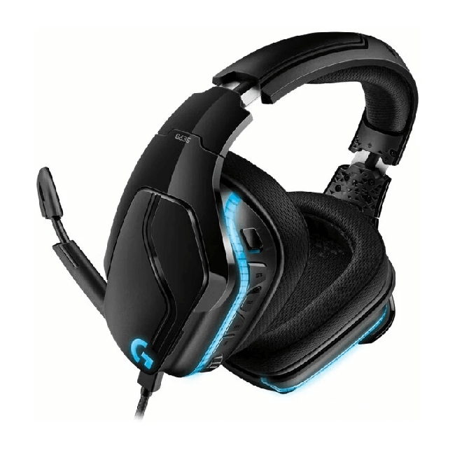 Игровая гарнитура Logitech G635, черный - фото