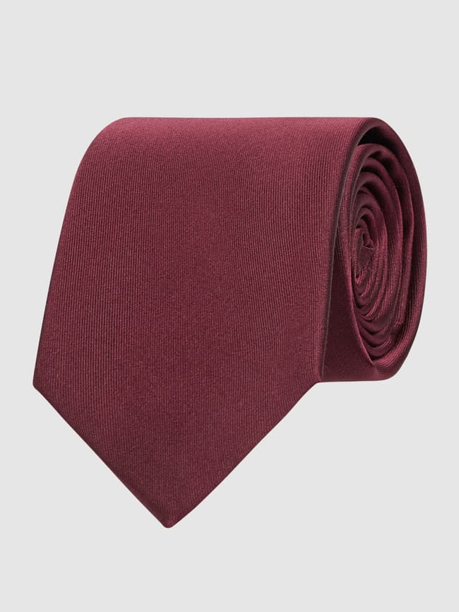 Шелковый галстук (7 см) Willen, бордо