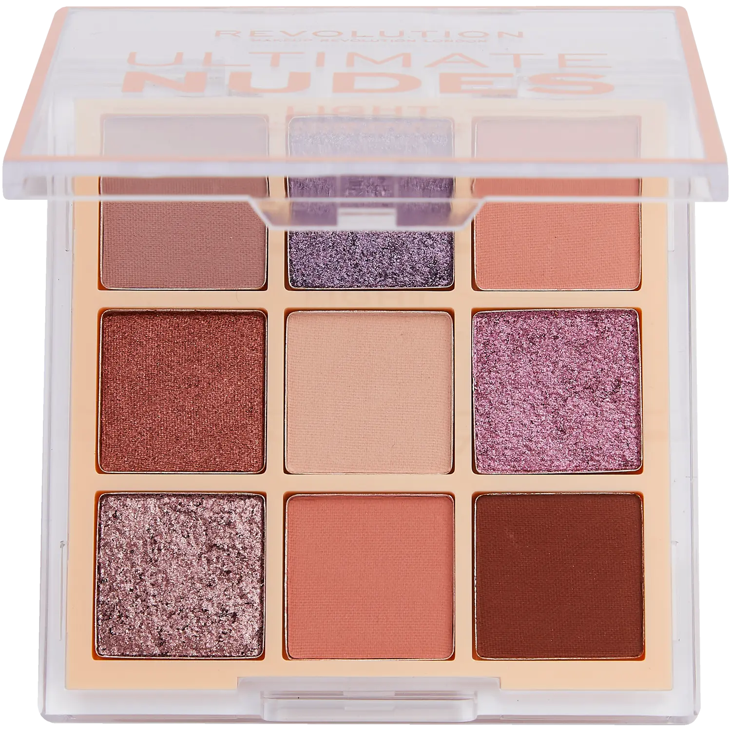 

Revolution Makeup Ultimate Nudes Light палетка теней для век, 8,1 г