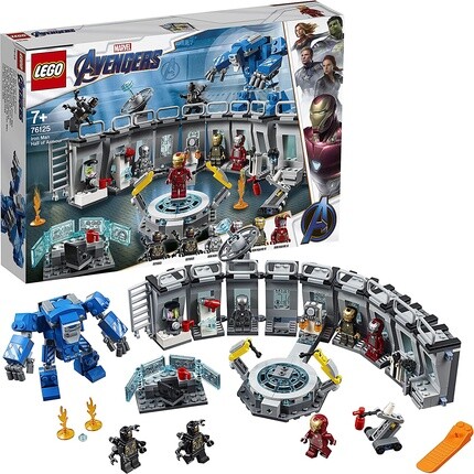 

Конструктор Lego 76125 Super Heroes Marvel Avengers мастерская Железного человека