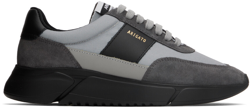 

Черно-синие кроссовки Genesis Vintage Runner Axel Arigato