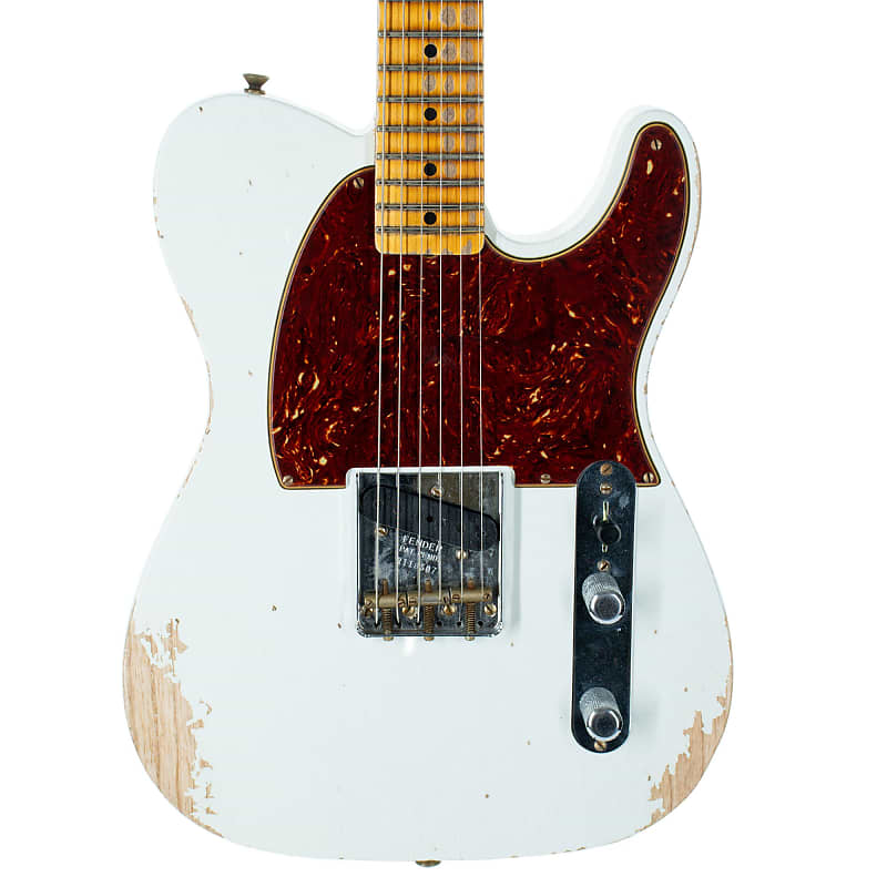 Fender Custom Shop '50 Esquire, Heavy Relic, Maple, Aged Olympic White R118507