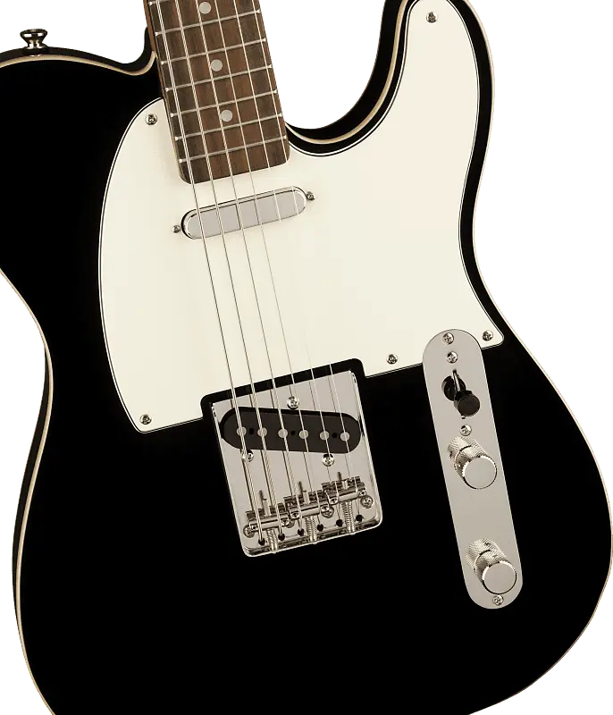 Телекастер Squier Classic Vibe Baritone Custom в черном цвете Classic Vibe Baritone Custom Telecaster