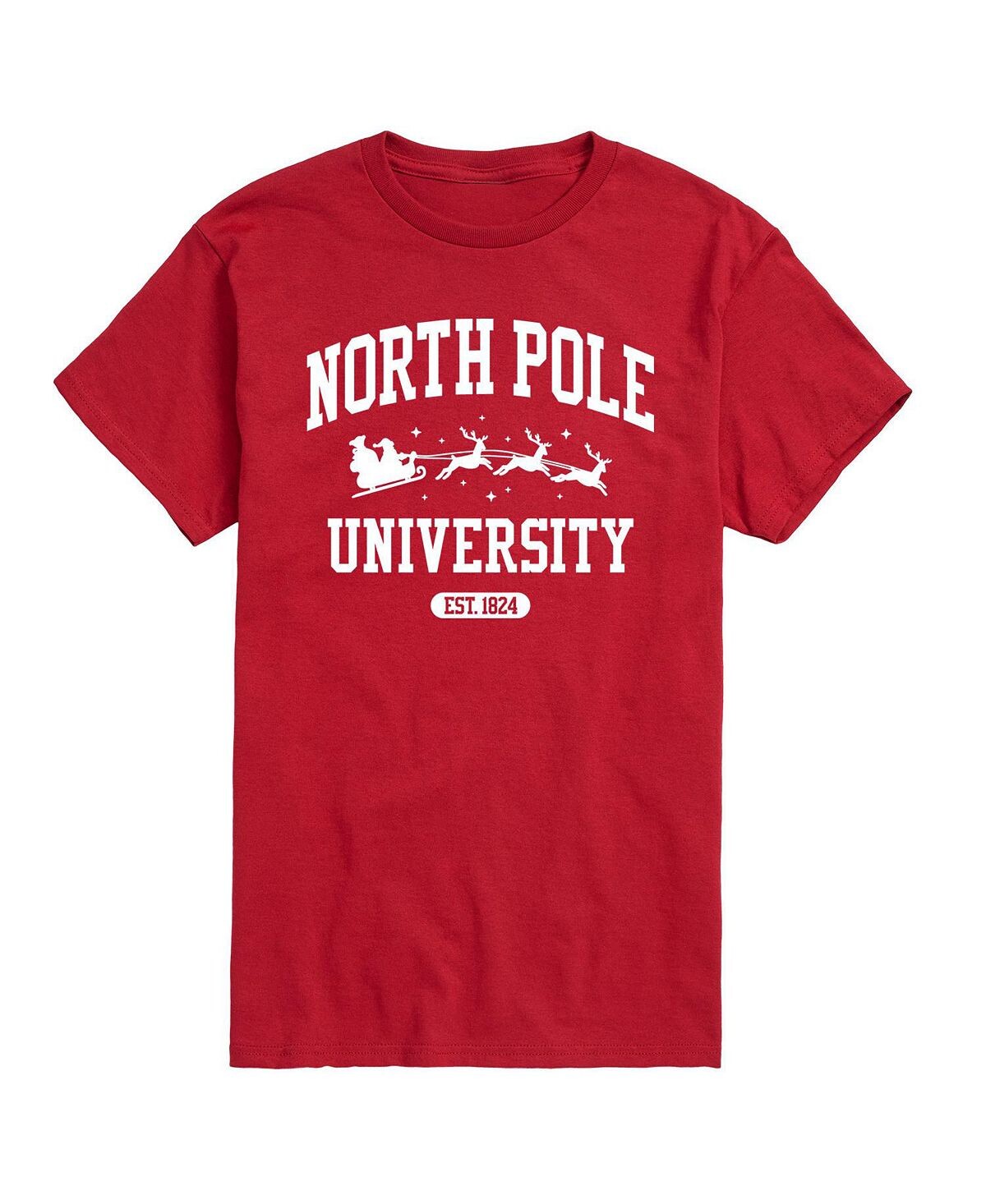 

Мужская футболка с коротким рукавом north pole AIRWAVES, красный